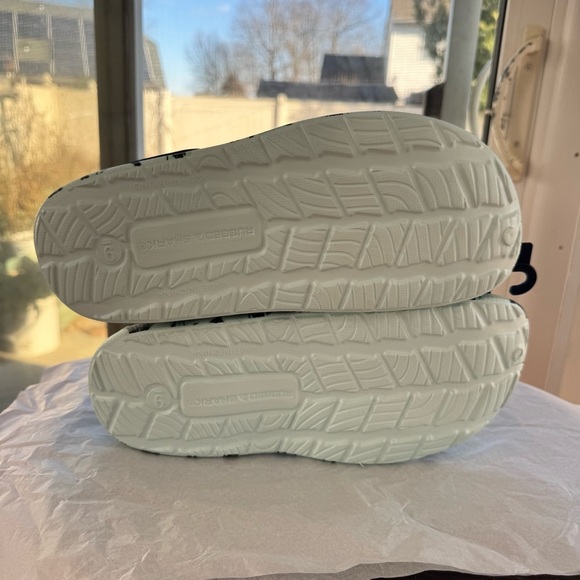 Rugged Shark Men's Clogs Shark Week Collaboration Size 9 EVA Foam Comfort Beach - Picture 12 of 15